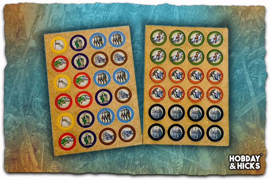 The Barons' War Action Tokens